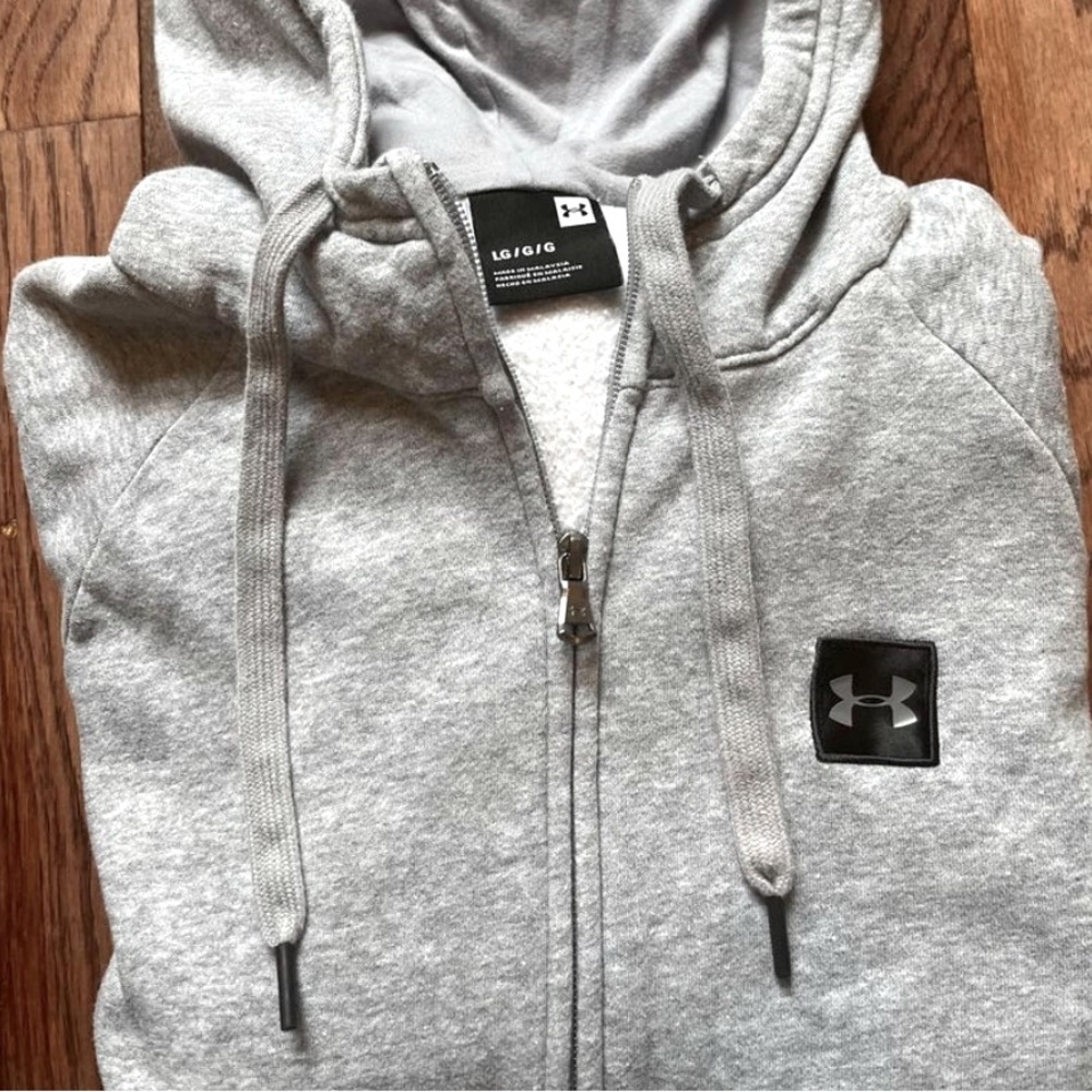 UNDER ARMOR Zip Up Hoodie Men L